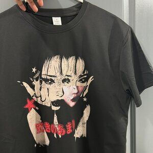 Streetwear Y2k Graphic Black Tee